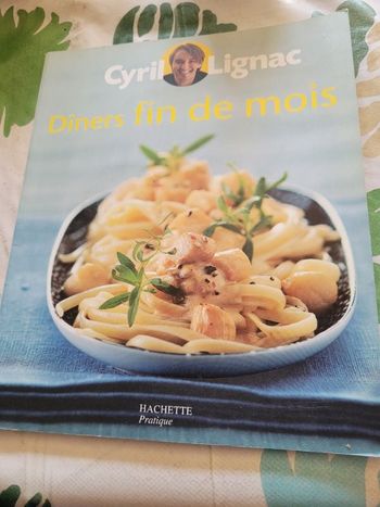 Dîners fin de mous cyril Lignac