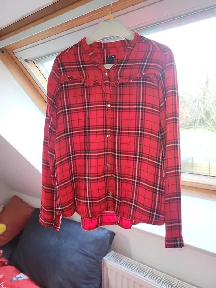 Chemise quadrillée