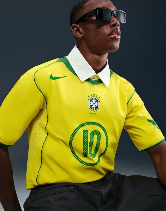 Ronaldinho Brésil 2004 Total 90 Reissue - Taile S - photo numéro 4
