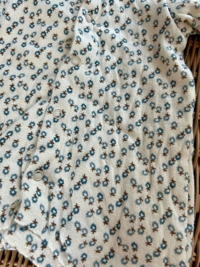 Combinaison crème - petit bateau - 1 mois - photo numéro 2