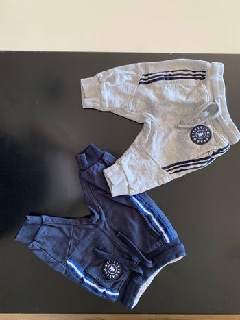Lot 2 joggings 3 mois Lulu Castagnette
