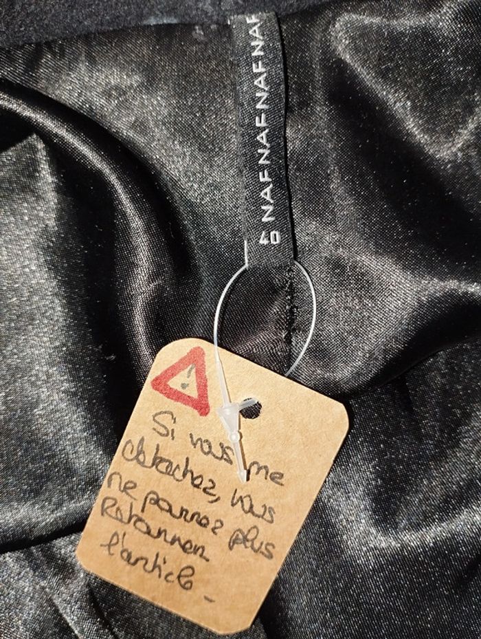 Manteau Naf Naf laine et cachemire taille 40 - photo numéro 9