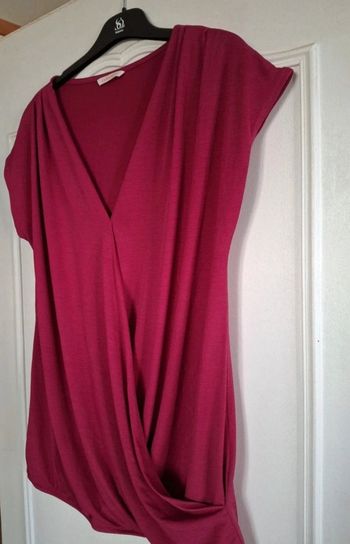 Top Camaïeu violine taille 2