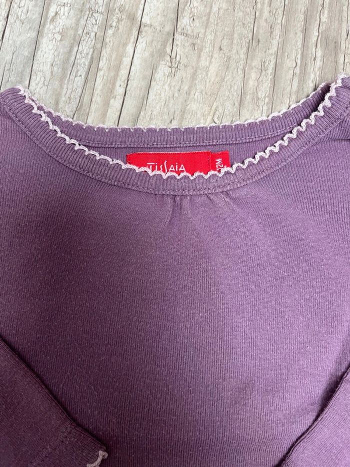 Teeshirt manches longues Tissaia taille 12 mois - photo numéro 3