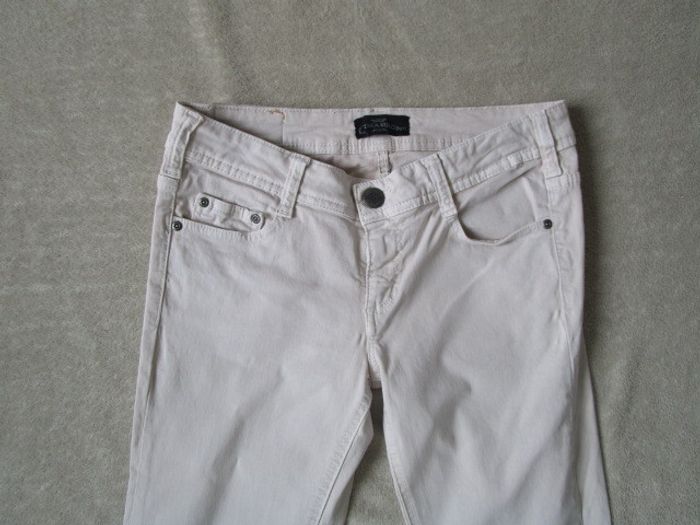 Pantalon slim beige Cimarron 39 TBE - photo numéro 3
