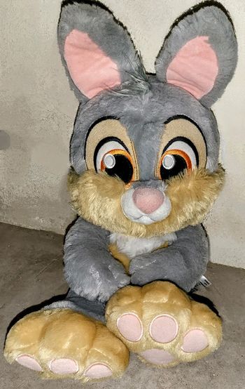 Peluche 45 cm Bambi De Pan-Pan le lapin de Disneyland