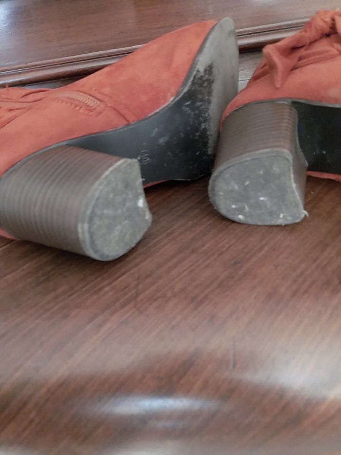 Bottines femme corail - photo numéro 4