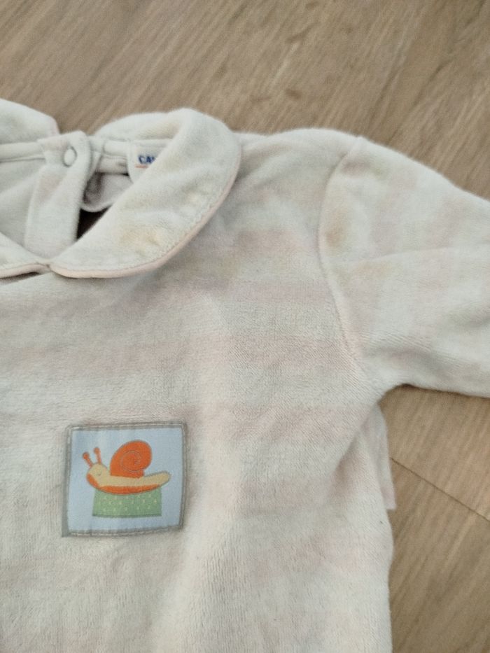 Pyjama camaïeu bébé 3 mois vintage - photo numéro 3