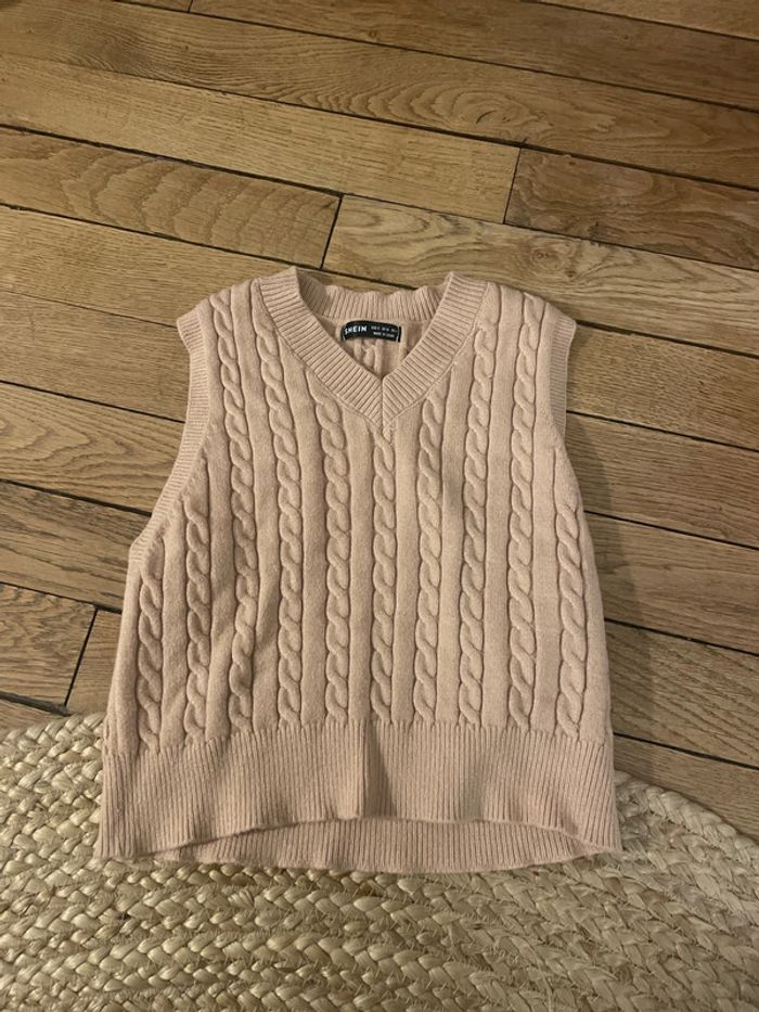 Pull sans manches