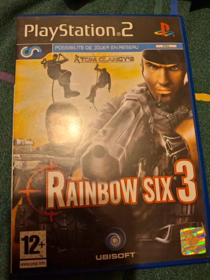 Jeu ps2 rainbow six 3