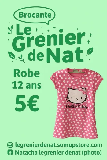 Robe hello Kitty 12 ans