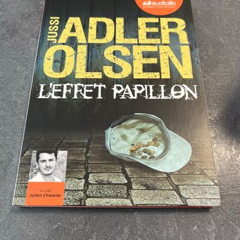 Livre audio l effet papillon de Alder Olsen