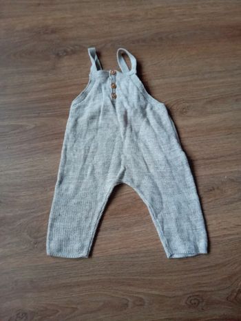 Salopette chaude mixte 3/6 mois