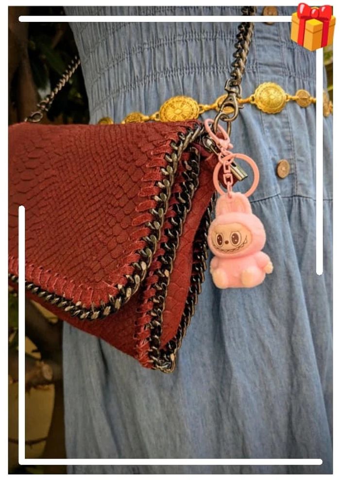 👜 Sac bordeaux en cuir véritable – Made in Italy 🇮🇹 - photo numéro 6