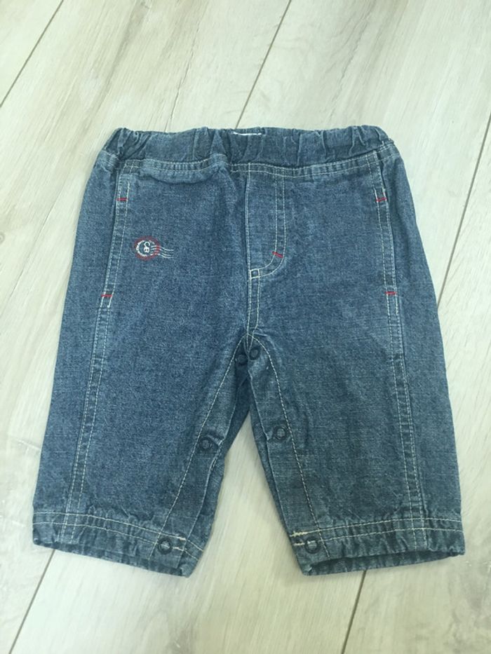 Jean okaidi 3 mois bleu