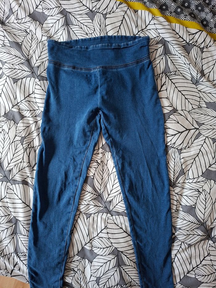 Legging bleu taille M