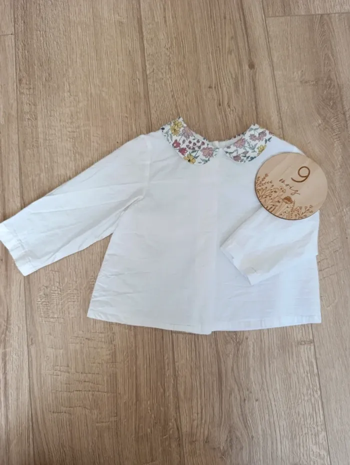 Lot 2 blouses fait main - photo numéro 2