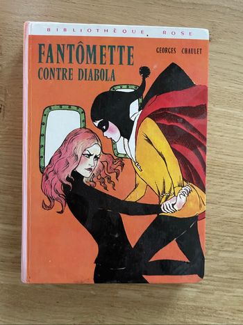 Livre Fantômette contre Diabola
