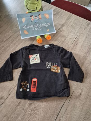  T-shirt ML garçon TAO 9m