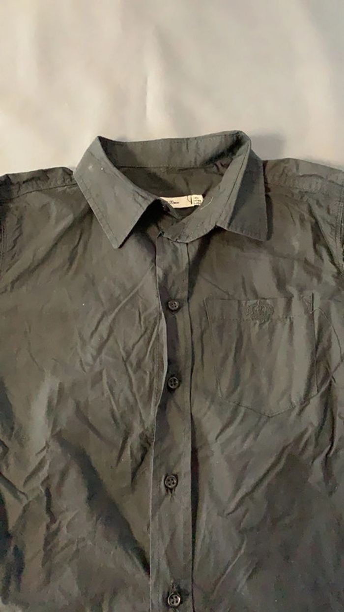 Chemise noire Tape à l’œil 10 ans - photo numéro 2
