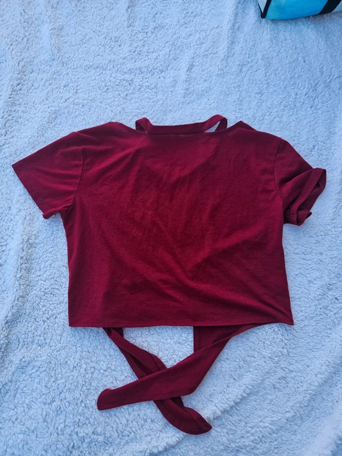 T-shirt Court Rouge - photo numéro 7