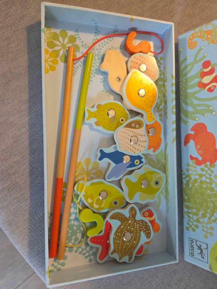 Pêche à la ligne Djeco pois - photo numéro 2