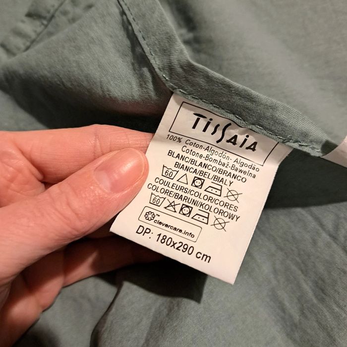 Drap plat vert tissaia - photo numéro 3