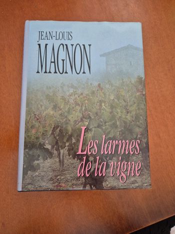 Livre les larmes de la vigne