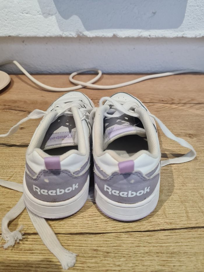 Reebok royal prime 2.0 blanche et violette taille  31 - photo numéro 3