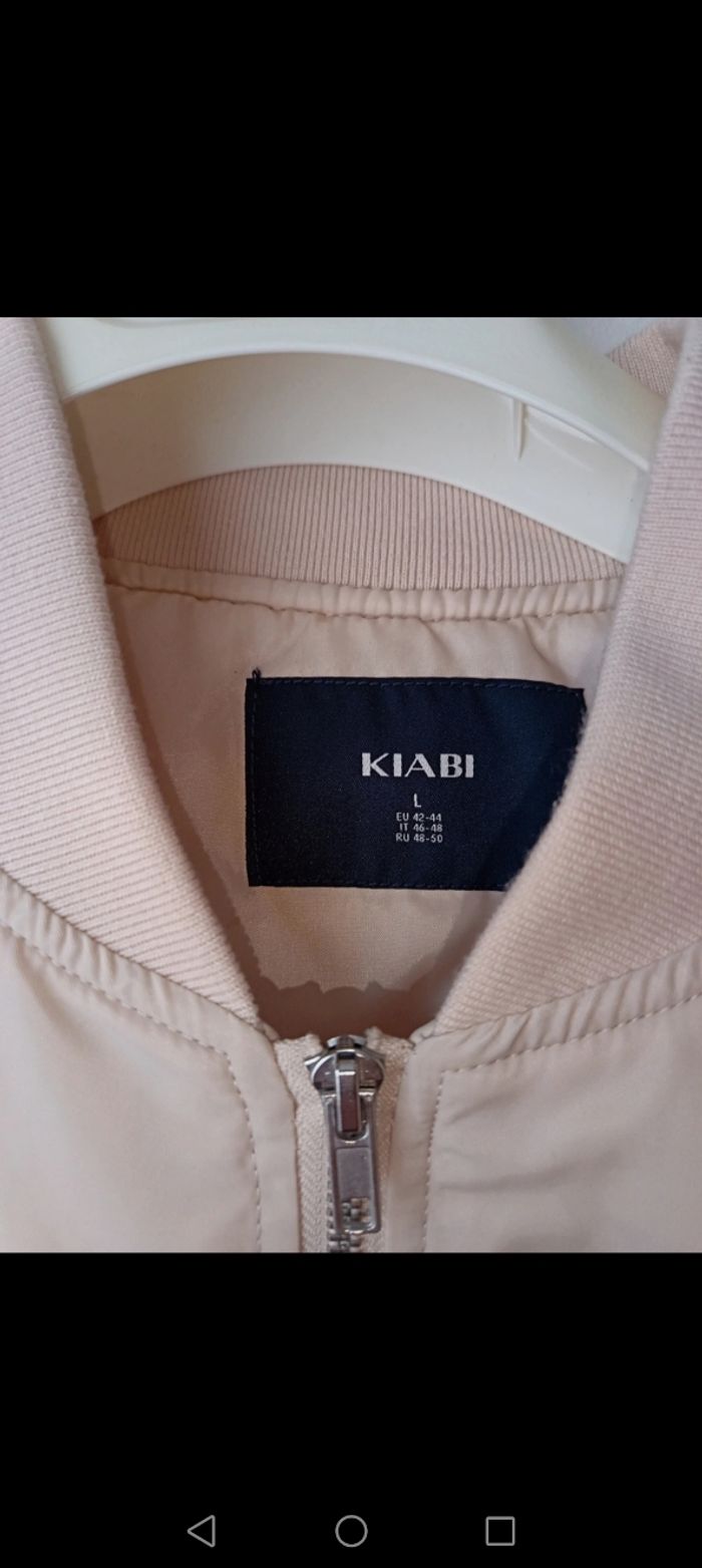 Bombers beige clair - photo numéro 3