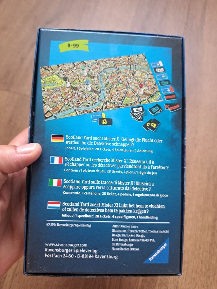 Jeux de société scotland yard - photo numéro 6
