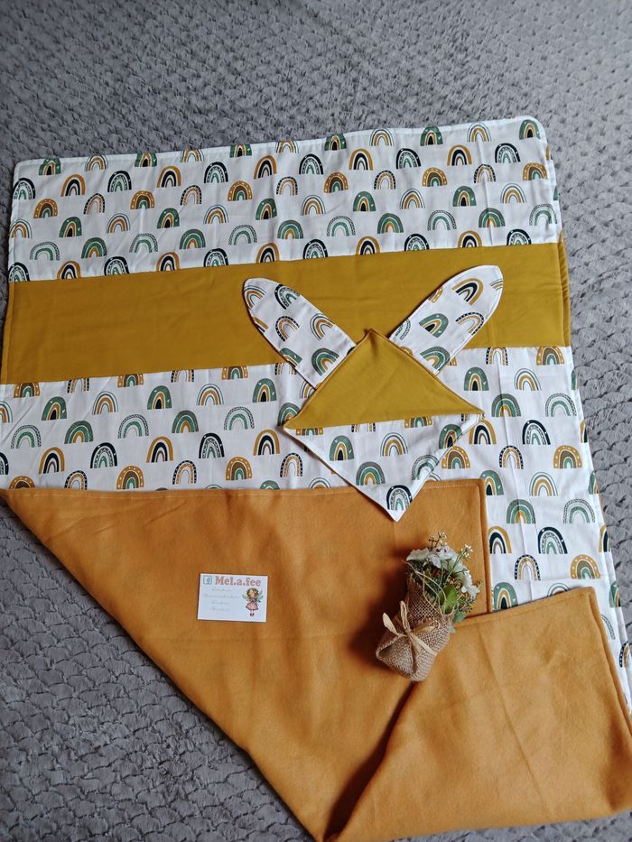 Ensemble doudou et couverture