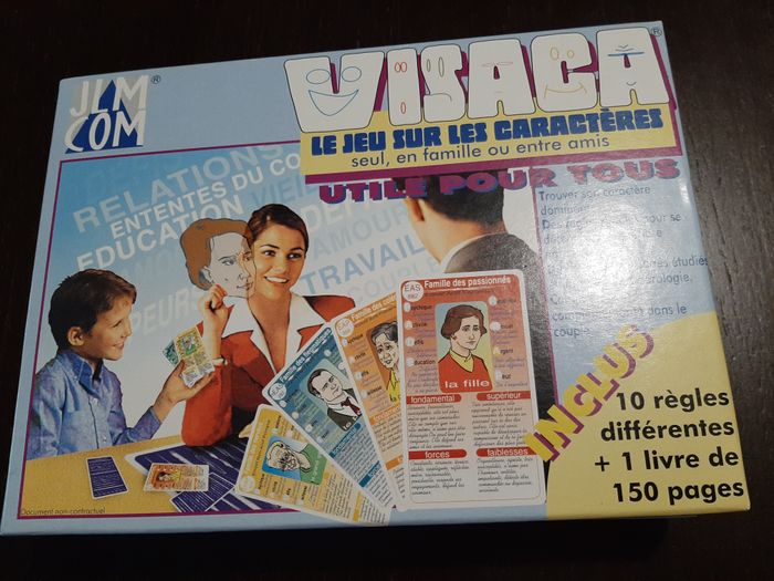 Jeu de société Vintage - VISAGA - - photo numéro 3
