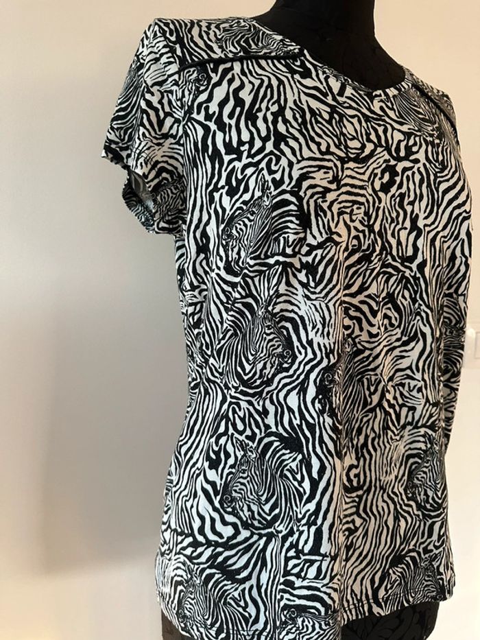 T-shirt zèbre Armand Thiery - photo numéro 2