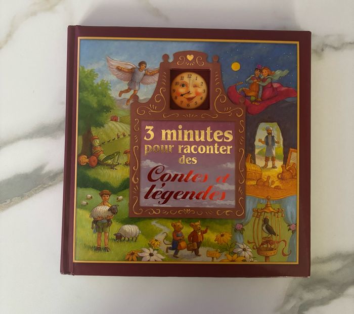 Livre 3 minutes pour raconter des contes et légendes
