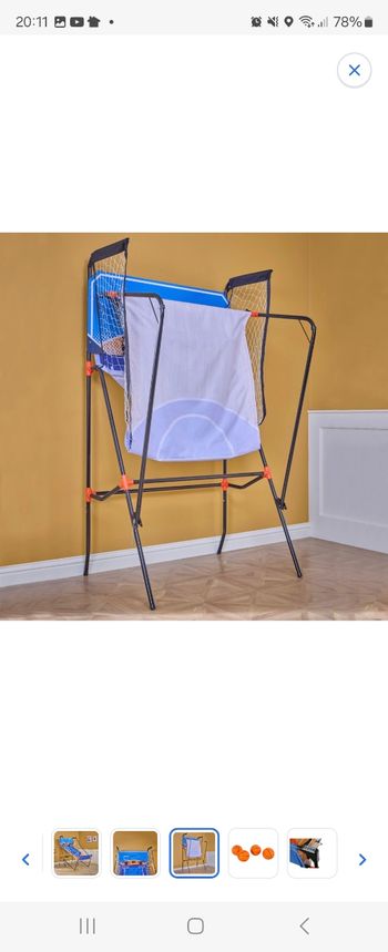 basket-ball lumineux neuf