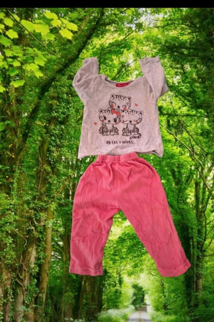 Pyjama velours