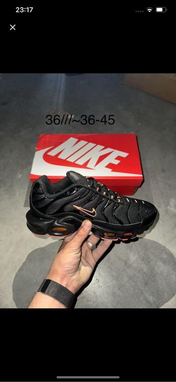 Nike tn noir orange 39
