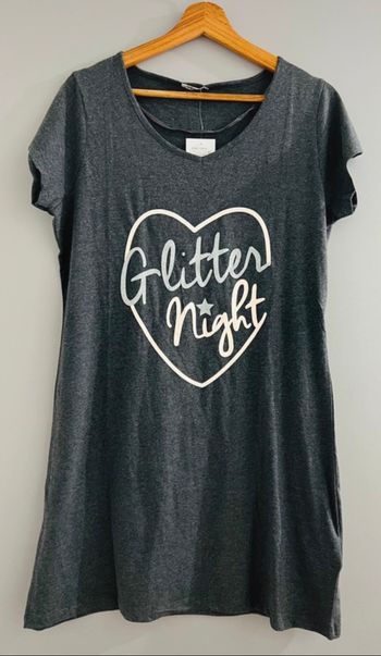 Tee-shirt/Chemisepyjama de nuit gris Gemo Taille L