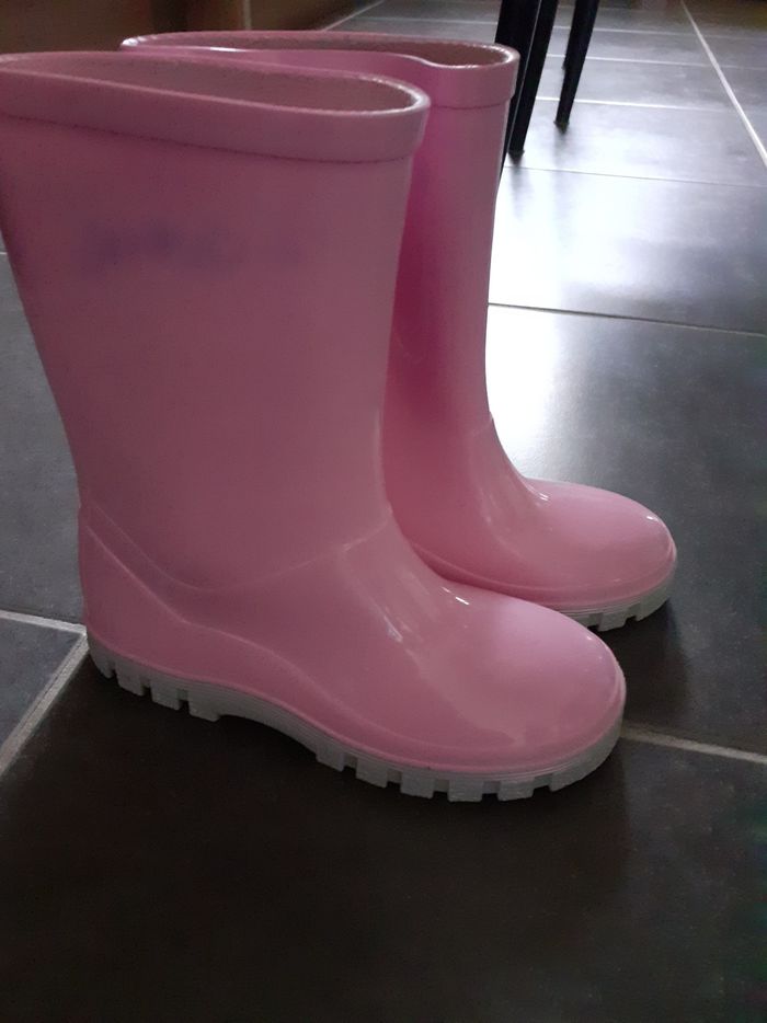 Bottes de pluie roses - photo numéro 2