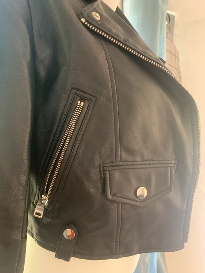 Blouson Berska taille S similicuir 100%polysester - photo numéro 6