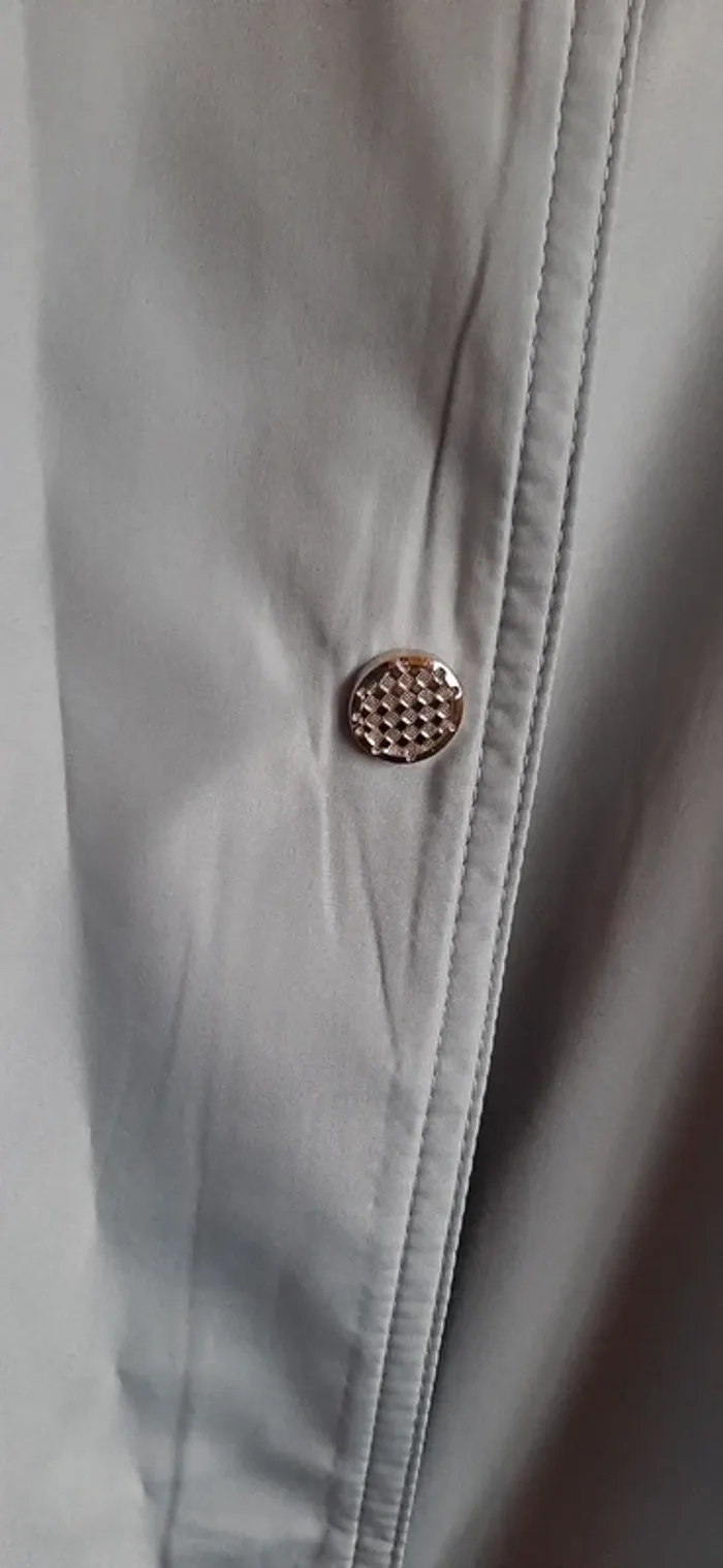 Imperméable réversible bleu marine et gris - photo numéro 8
