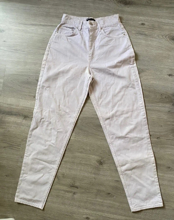 Jean Asos lilas clair, taille haute - taille M