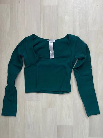 Crop top manches longues