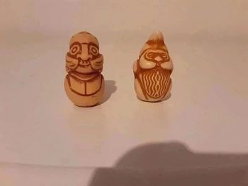 Lot de 2 figurines double face Kinder