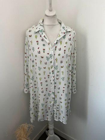Robe chemise à motifs Goa S