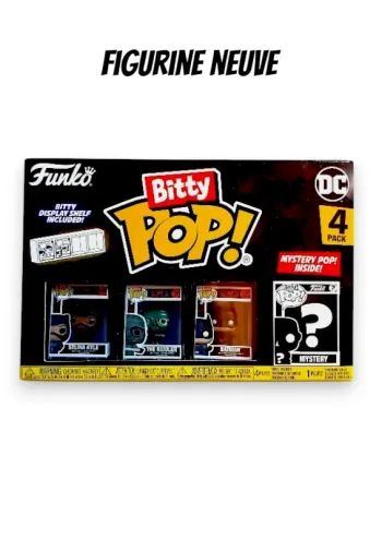 Pack 4 figurines Bitty POP! Batman 85th Funko