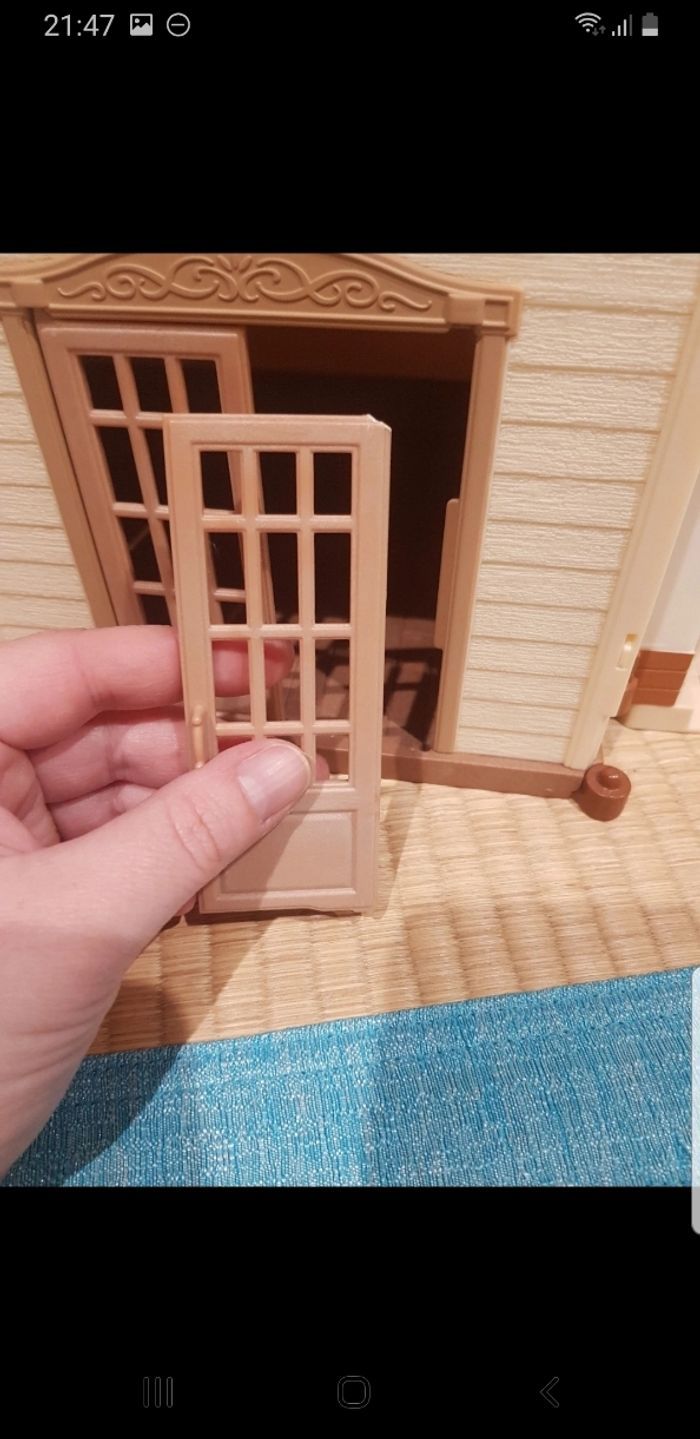 Grande maison et son abri voiture sylvanian families 5669 - photo numéro 8