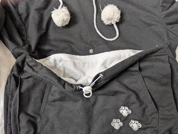 Sweat capuche chat - photo numéro 4