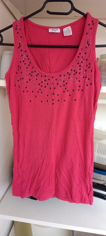 Debardeur avec strass